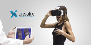 woman using crisalix virtual tool